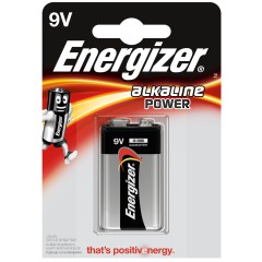 Energizer Alkaline Power - Baterie 9V/6LR61 1szt. 297409
