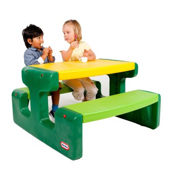 Little Tikes - Duży stół piknikowy zielony 466A