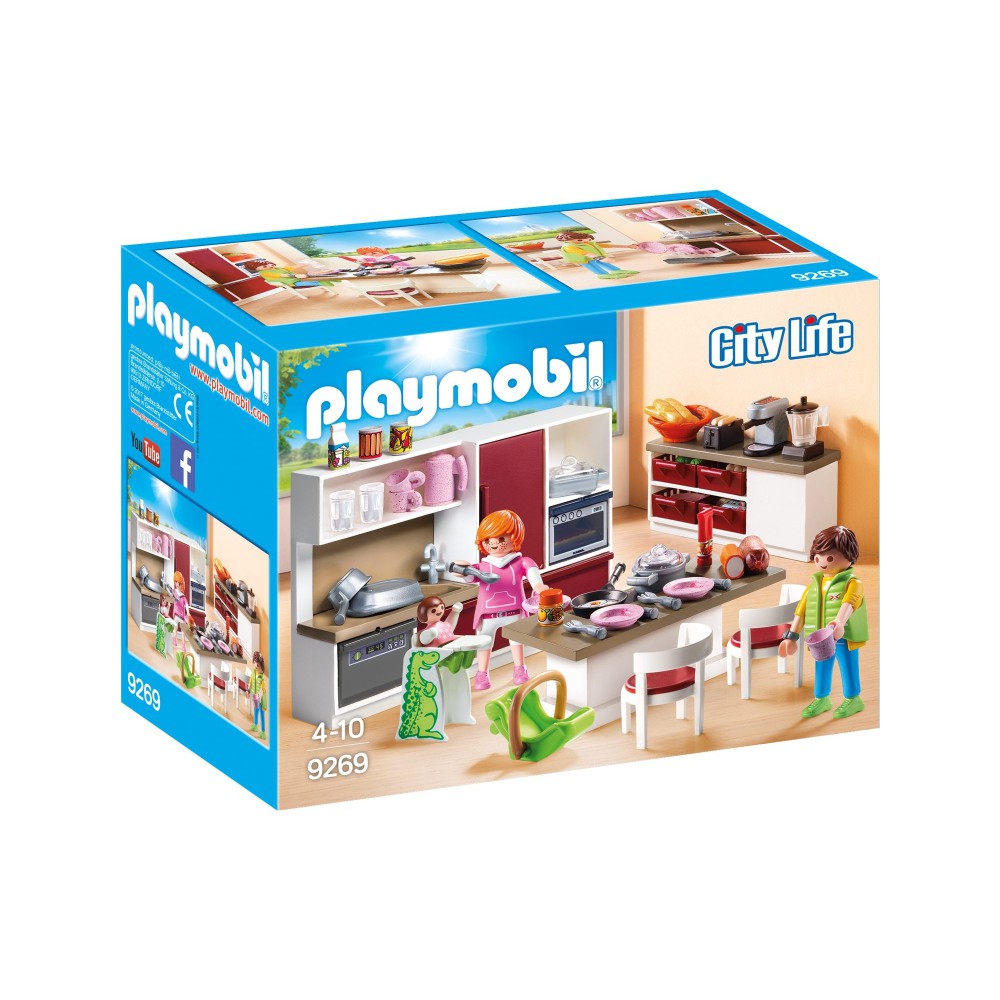 Playmobil - Duża rodzinna kuchnia 9269