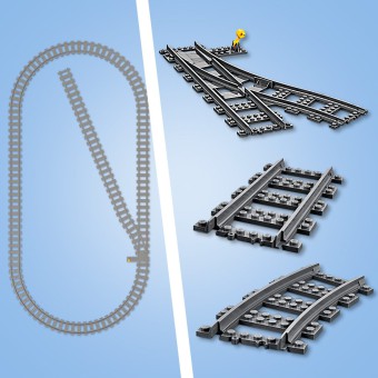 LEGO City - Pociąg towarowy 60198