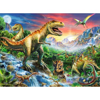 Ravensburger - Puzzle XXL Epoka Dinozaurów 100 elem. 106653