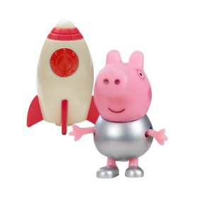 TM Toys Świnka Peppa - Figurka Świnka George z rakietą 05680 G