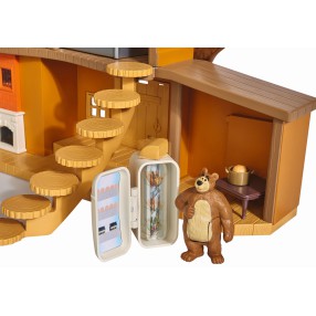 Simba Masza i Niedźwiedź - Dwupoziomowy dom Niedźwiedzia Miszy z dźwiękiem 9301032