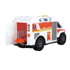 Dickie Action Series - Ambulans biały 30 cm Światło Dźwięk 3306002