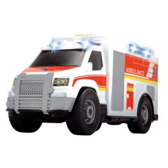 Dickie Action Series - Ambulans biały 30 cm Światło Dźwięk 3306002
