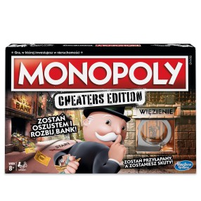 Hasbro - Gra Monopoly Cheaters Edition E1871