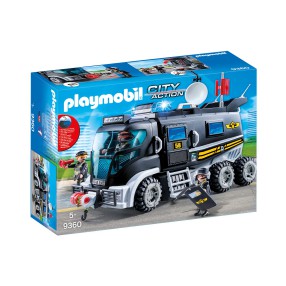 Playmobil - Pojazd jednostki specjalnej ze światłem i dźwiękiem 9360