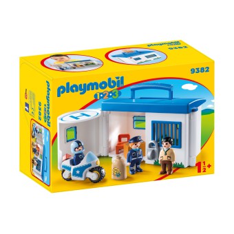 Playmobil - Przenośny komisariat policji 9382