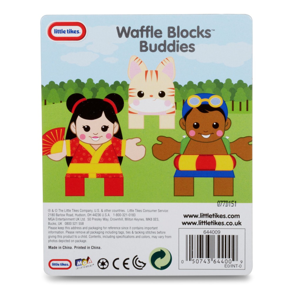 Little Tikes - Klocki Waffle - Figurka Pływaka 644009