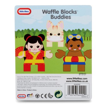 Little Tikes - Klocki Waffle - Figurka Pływaka 644009