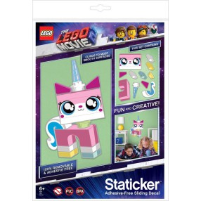 LEGO Movie 2 - Staticker Unikitty Ruchoma układanka na ścianę lub szybę 52364