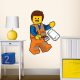LEGO Movie 2 - Staticker Emmet Ruchoma układanka na ścianę lub szybę 52370