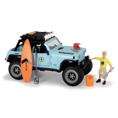 Dickie Play Life - Zestaw Czas na surfing Samochód Jeep + Akcesoria 3834001