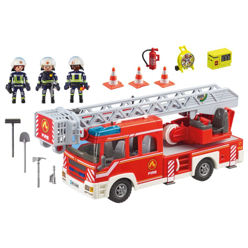 Playmobil Samochód strażacki z drabiną 9463