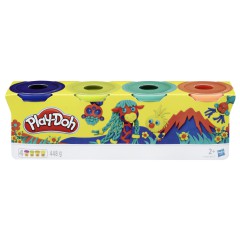 Play-Doh - Tuby uzupełniające 4-pak Wild E4867