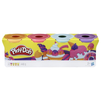 Play-Doh - Tuby uzupełniające 4-pak Sweet E4869