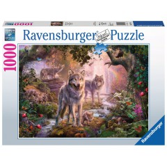 Ravensburger - Puzzle Wilki w lecie 1000 elem. 151851