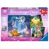 Ravensburger - Puzzle Księżniczki Disney 3x49 elem. 093397