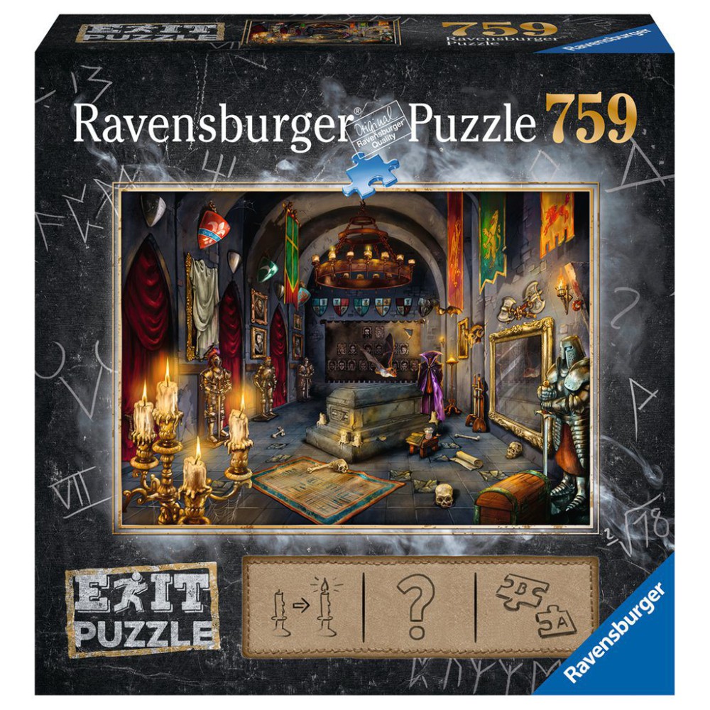 Ravensburger - Puzzle Exit Zamek Rycerski 759 elem. 199556