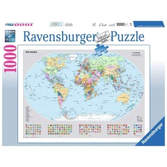 Ravensburger - Polityczna mapa świata 156528