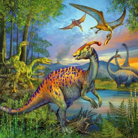 Ravensburger - Fascynacja dinozaurami 3x49 ele. 093175