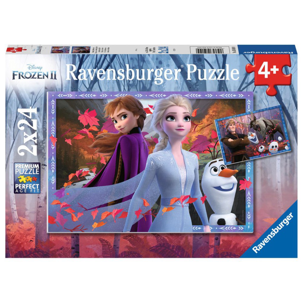 Ravensburger - Puzzle Frozen Kraina Lodu 2 2 x 24 elem. 050109