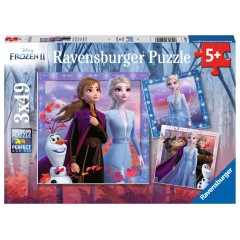 Ravensburger - Puzzle Frozen Kraina Lodu 2 3 x 49 elem. 050116