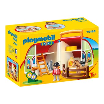 Playmobil - Kuferek Moja przenośna stadnina 70180