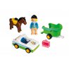 Playmobil - Samochód z przyczepą dla konia 70181