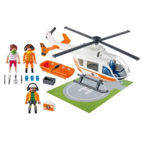 Playmobil - Helikopter ratowniczy 70048