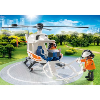 Playmobil - Helikopter ratowniczy 70048