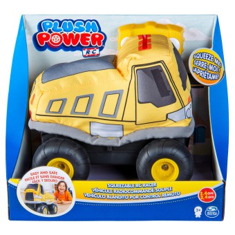 Spin Master - Moja pierwsza ciężarówka Wywrotka Plush Power RC 6055122