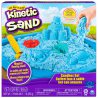 Kinetic Sand - Piasek kinetyczny Zamek Zestaw z piaskownicą niebieski 454g 20106636