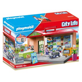 Playmobil - Przenośny sklep z warzywami 70320