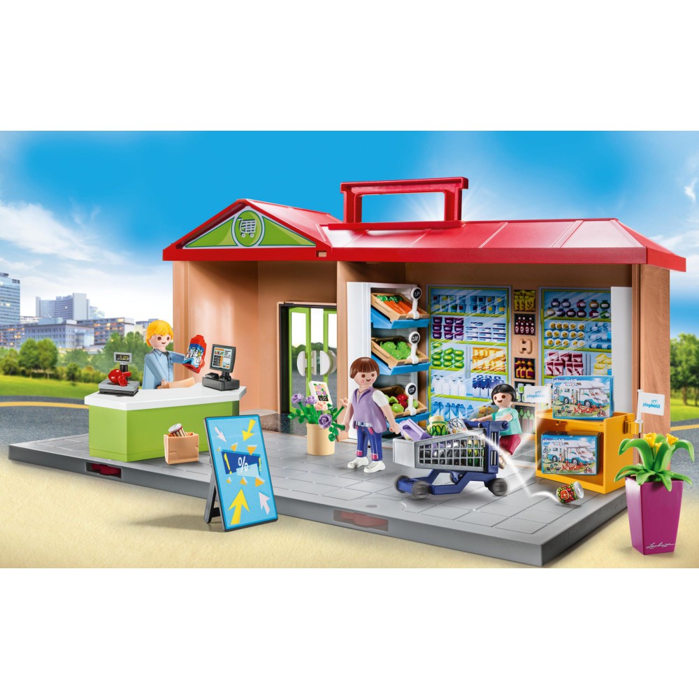 Playmobil - Przenośny sklep z warzywami 70320