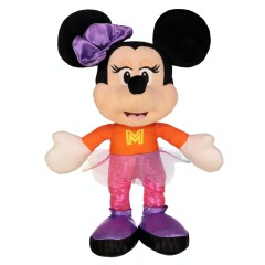 Disney - Maskotka Myszka Minnie w pomarańczowo-różowym stroju 25 cm 180307