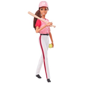 Barbie - Lalka Olimpijka Softball + Akcesoria GJL77