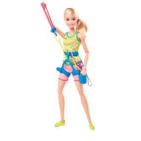Barbie - Lalka Olimpijka Wspinaczka sportowa + Akcesoria GJL75
