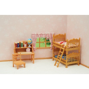 Sylvanian Families - Wiejski pokój dziecięcy z łóżkiem piętrowym 5338
