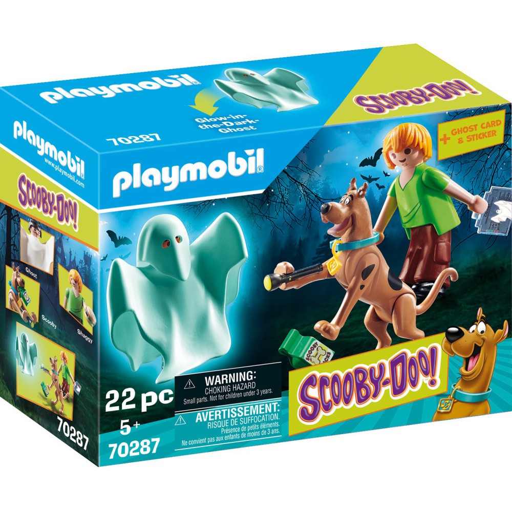 Playmobil - SCOOBY-DOO! Scooby & Shaggy z duchem 70287