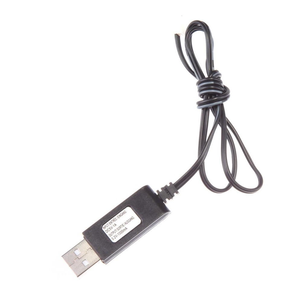 Carrera RC - Kabel do ładowania USB 1A dla akumulatorów LiFePo4 3,2V 600057
