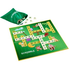Mattel - Gra Scrabble Practice & Play Język angielski wer. PL GGB32