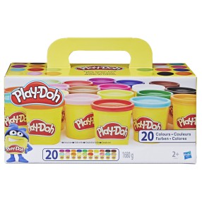 Play-Doh - Ciastolina Super zestaw 20 tub A7924