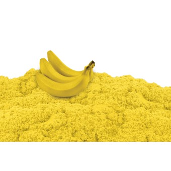 Kinetic Sand - Piasek kinetyczny Smakowite Zapachy 227g Bananowy zawrót głowy 20124652
