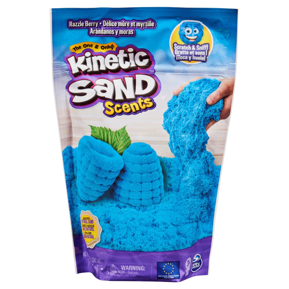Kinetic Sand - Piasek kinetyczny Smakowite Zapachy 227g Jagodowy świat 20124654