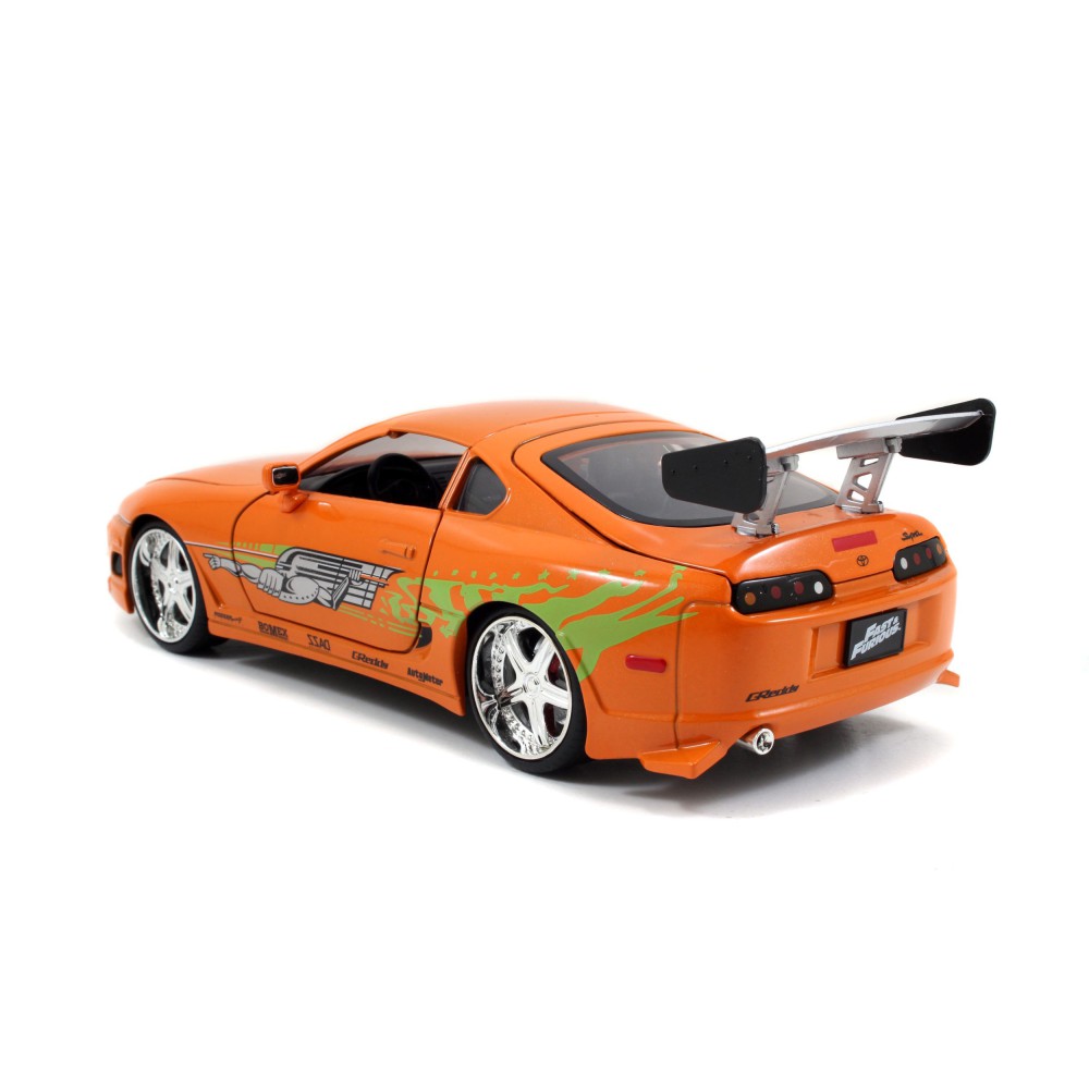 Jada Fast&Furious - Szybcy i Wściekli Samochód 1995 Toyota Supra 1:24 i Figurka Brian O'Conner 3205001