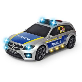 Dickie SOS - Samochód policyjny Mercedes-AMG E43 1:16 30 cm Światło Dźwięk 3716018