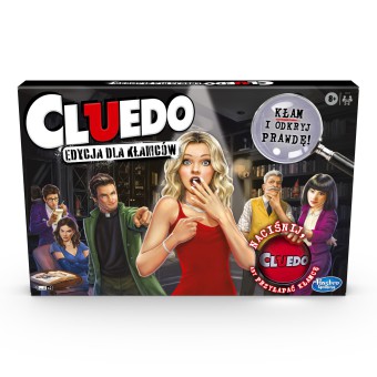 Hasbro - Gra Cluedo Edycja dla Kłamców E9779
