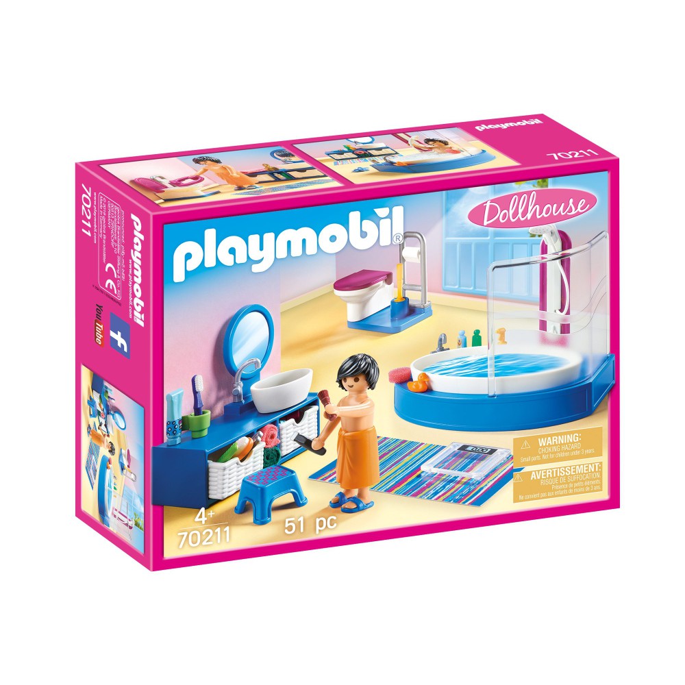 Playmobil - Łazienka z wanną 70211
