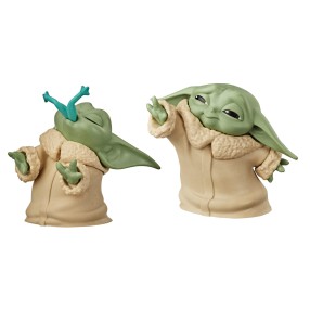 Hasbro Star Wars Mandalorian - Figurka 5.5 cm Baby Yoda Froggy Snack i Force Moment F1254